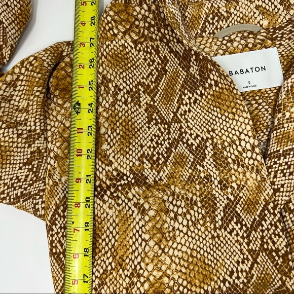 Babaton Snake Print Dress Small - Picture 7 of 9